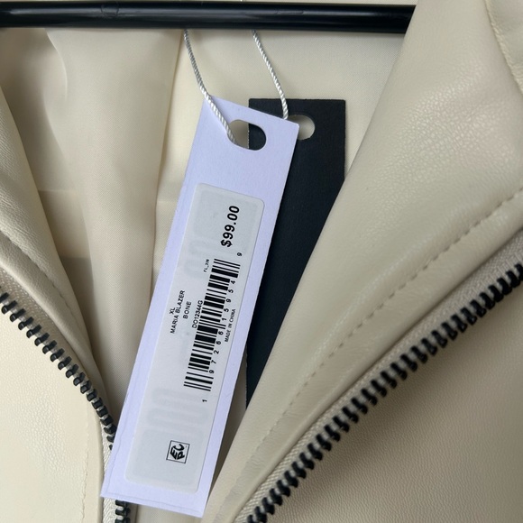 Steve Madden Leather Jacket - Picture 5 of 6